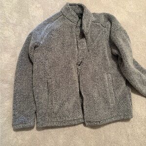 Nordstrom Men's Gray Sherpa Puffer Jacket